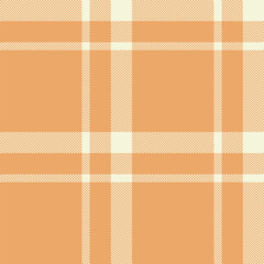 Fabric check plaid of tartan texture seamless with a textile background vector pattern.