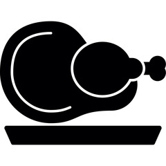 Roast Chicken Icon