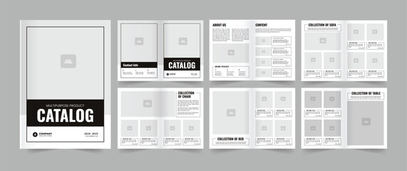 Product Catalog Layout Design.