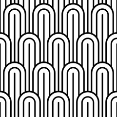 Luxury geometric pattern, seamless / tileable art deco pattern, png with transparent background. 8K