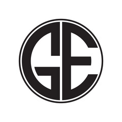GE letter logo