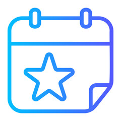 star gradient icon