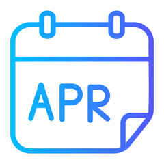 calender gradient icon