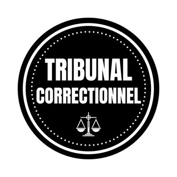 Symbole tribunal correctionnel en France