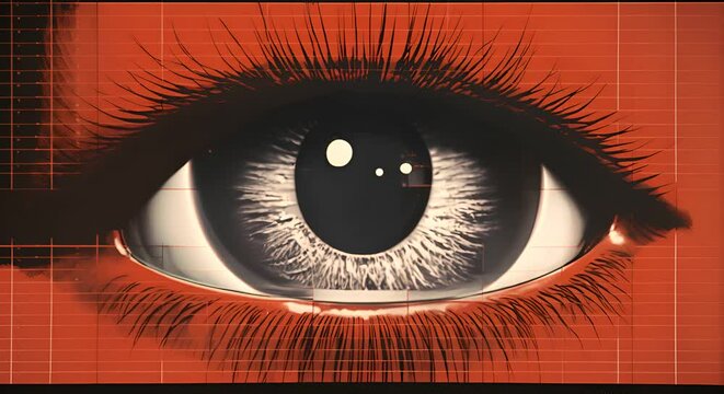1984 Big Brother. Generated AI