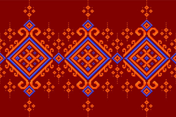Pixel fabric patterns in amazing pictures. Vibrant textile creativity Intricate pixel fabric pattern A perfect blend of traditional craftsmanship and modern art. Designed for fabric patterns