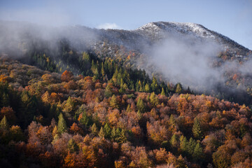 autumn in the mountains