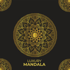 Luxury mandala design