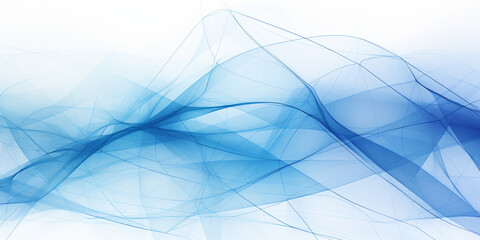 white background with abstract blue grid