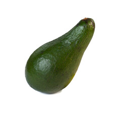 Avocado isolated on white background.