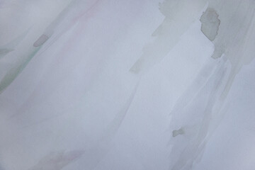 Liquid brush strokes smudges on paper texture. Abstract fluid implicit shades backdrop.