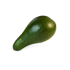 Avocado isolated on white background.