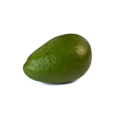 Avocado isolated on white background.