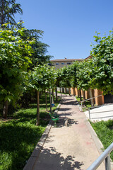 Obraz premium View of a walk in Utrillas