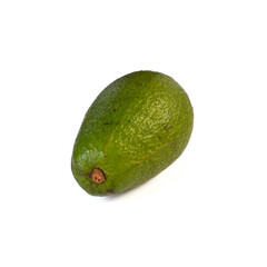 Avocado isolated on white background.