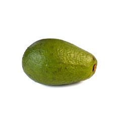 Avocado isolated on white background.