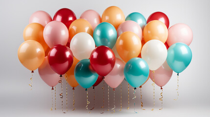 colorful party ballons