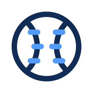 recommend clip art: baseball outline color icon