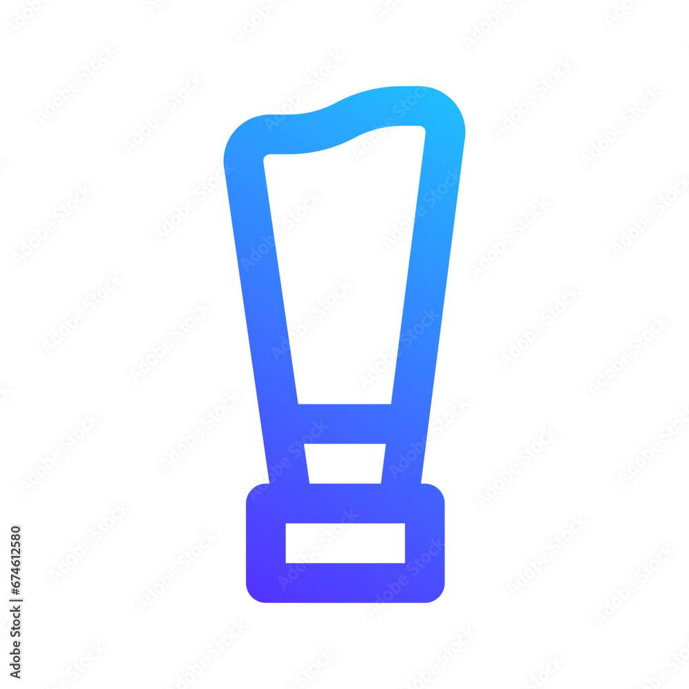 Canvas Prints trophy gradient icon