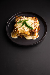 Bolognese tomato sauce traditional lasagna food