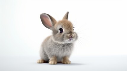 Fototapeta na wymiar Adorable Rabbits: Cuteness in the Animal Kingdom