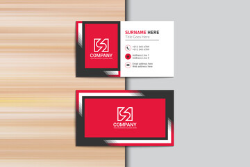 Modern business card for your brand