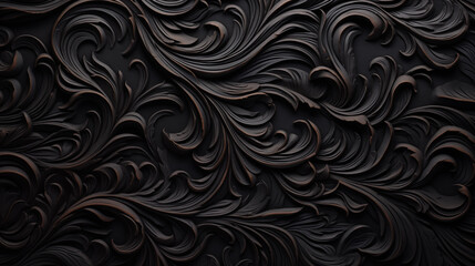black abstract background - obrazy, fototapety, plakaty