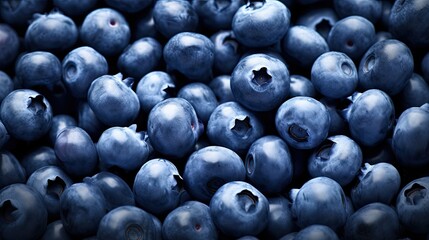 Blueberry texture background, showcasing the luscious and vibrant textures of fresh blueberries.