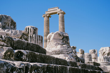 Fototapeta na wymiar Temple of Apollo, Turkey, Didim