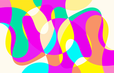 Colorful Abstract background design, vector art