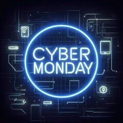 Cyber Monday illustration