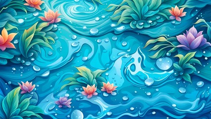 Illustrated Water