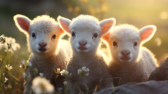 cute little lambe