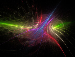 Imaginatory fractal abstract background Image