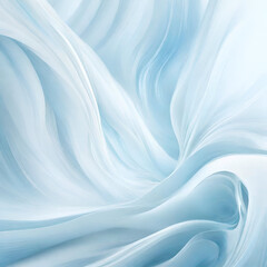 A serene, blended background with shades of pastel blue and gentle wisps of white.