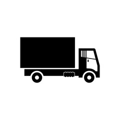 Simple and attractive truck vector