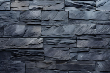 Slate Stone Tile Texture, Generative AI