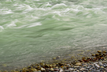 Inn bei Mühldorf am Inn im Herbst