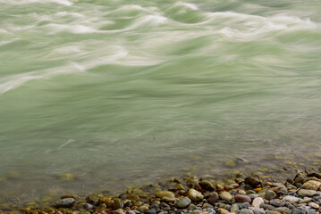 Inn bei Mühldorf am Inn im Herbst