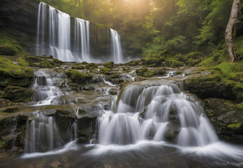 Cascade Waterfalls: Chasing Waterfalls in Nature's Symphony.