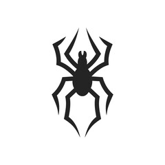 spider logo template Isolated. Brand Identity. Icon Abstract Vector graphic