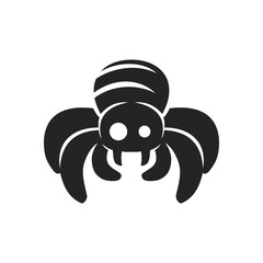 spider logo template Isolated. Brand Identity. Icon Abstract Vector graphic