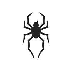spider logo template Isolated. Brand Identity. Icon Abstract Vector graphic