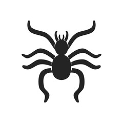 spider logo template Isolated. Brand Identity. Icon Abstract Vector graphic