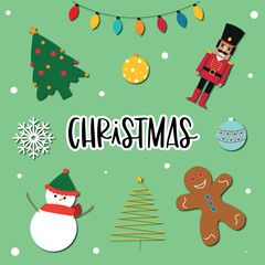 Christmas cute cliparts