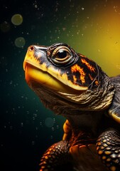 Graceful Turtles: A Visual Ode to Serene Reptilian Wonders