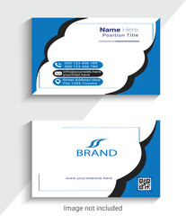 new business card and visiting card design template 