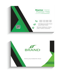new business card and visiting card design template 