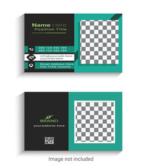 new business card and visiting card design template 