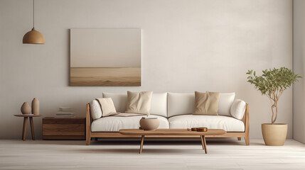 Fototapeta na wymiar Contemporary Style Living Room Design
